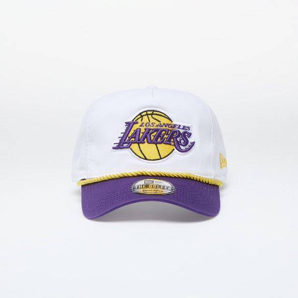New Era New Era Los Angeles Lakers NBA Golfer Snapback Cap White/ True Purple