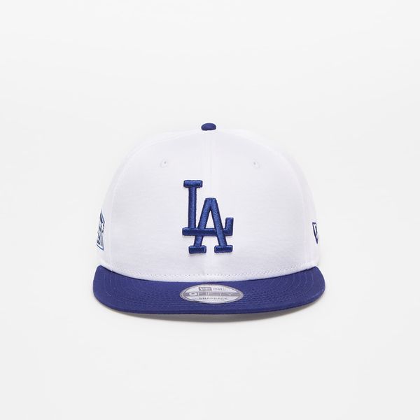 New Era New Era Los Angels Dodgers Crown Patches 9FIFTY Snapback Cap White/ Dark Blue