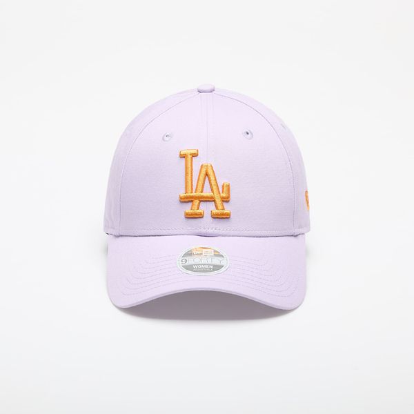 New Era New Era MLB Los Angeles Dodgers Womens League Essential 9FORTY Adjustable Cap Pastel Lilac/ Orange Glaze Universal