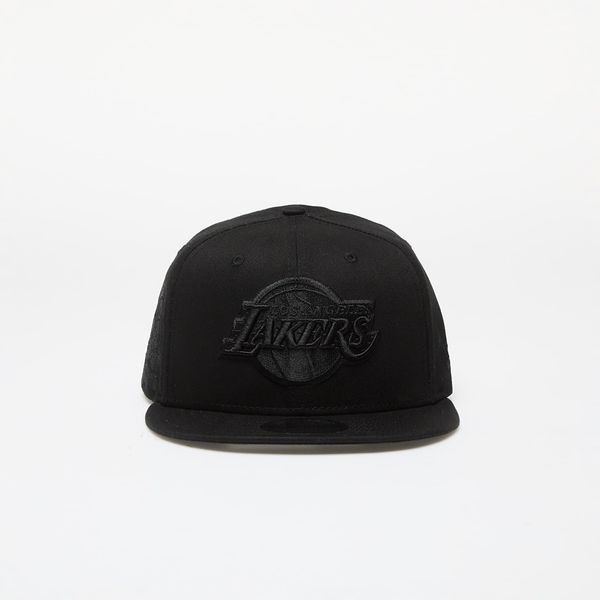 New Era New Era NBA Los Angeles Lakers Monochrome Black 9FIFTY Snapback Cap Black S-M