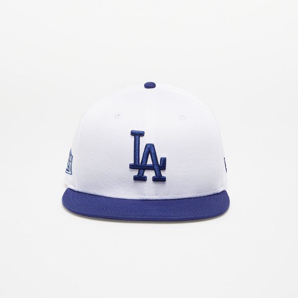 New Era New Era Los Angels Dodgers Crown Patches 9FIFTY Snapback Cap White/ Dark Blue