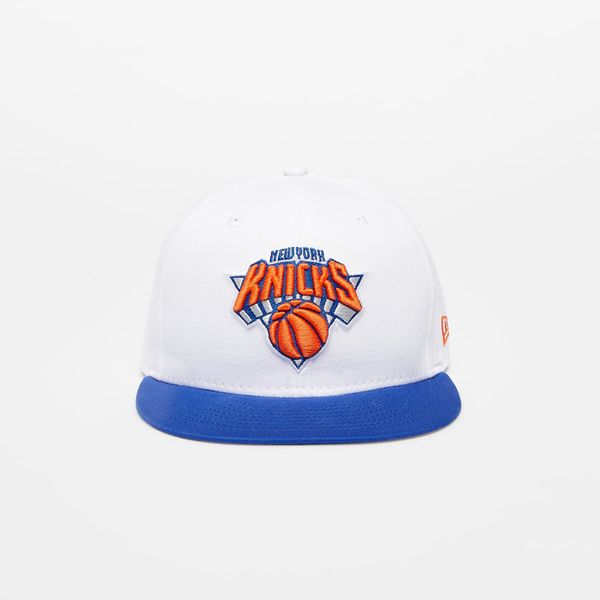 New Era New Era New York Knicks White Crown Team 9FIFTY Snapback Cap White