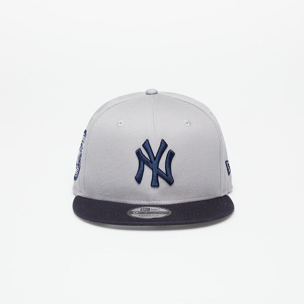 New Era New Era New York Yankees Contrast Side Patch 9Fifty Snapback Cap Gray/ Navy