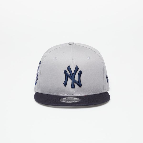 New Era New Era New York Yankees Contrast Side Patch 9Fifty Snapback Cap Gray/ Navy