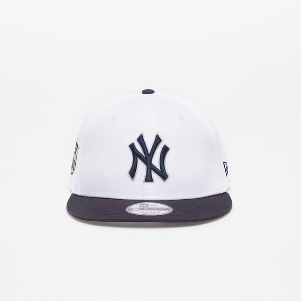 New Era New Era New York Yankees Crown Patches 9FIFTY Snapback Cap White/ Navy