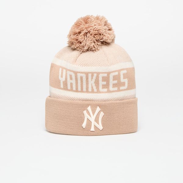 New Era New Era New York Yankees Knit Medium MLB Jake Cuff Beanie Beige Universal