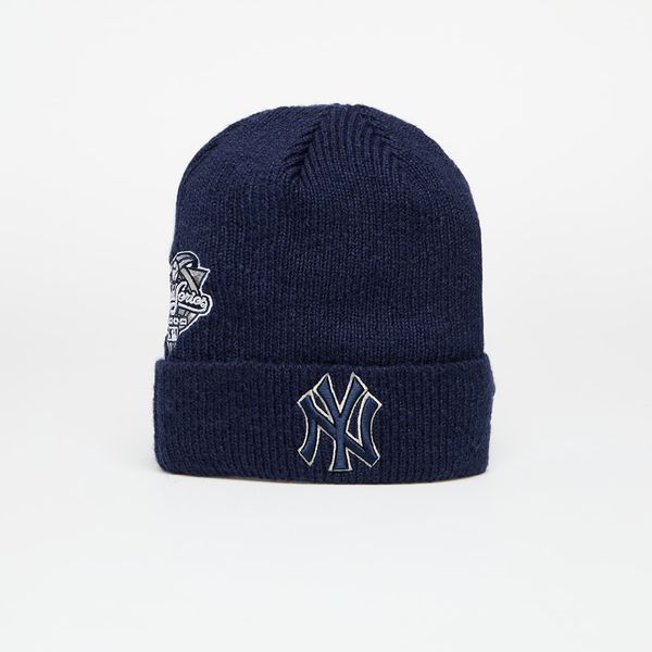 New Era New Era New York Yankees Knit Medium MLB Ws Patch Beanie Navy Universal