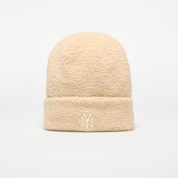 New Era New Era New York Yankees Knit Medium Wmns MLB Wmns Borg Beanie Stone Universal