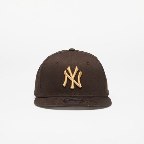 New Era New Era New York Yankees League Essential 9FIFTY Snapback Cap Nfl Brown Suede/ Bronze