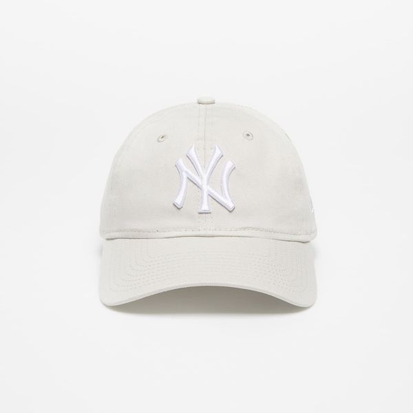 New Era New Era New York Yankees League Essential 9TWENTY Adjustable Cap Stone/ White