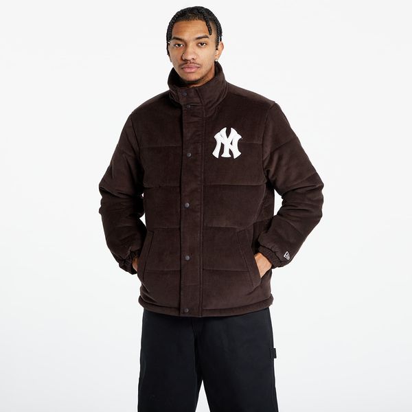 New Era New Era New York Yankees MLB Brown Puffer Jacket UNISEX Nfl Brown Suede/ White
