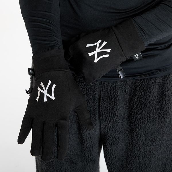 New Era New Era New York Yankees MLB Print Gloves Black M