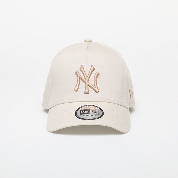New Era New Era New York Yankees MLB Seasonal E-Frame Trucker Cap Stone/ Ash Brown