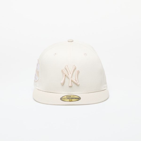New Era New Era New York Yankees White Crown 59FIFTY Fitted Cap Ivory/ Stone