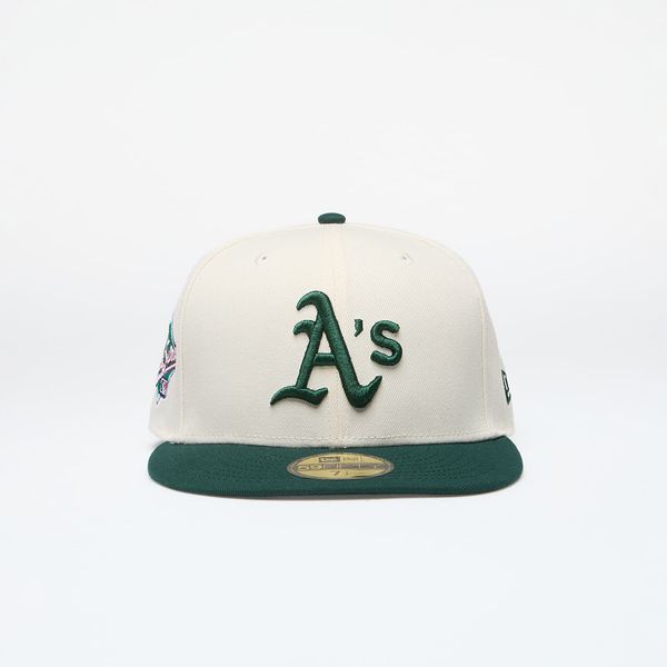 New Era New Era Oakland Athletics 59Fifty Fitted Cap Light Cream/ Official Team Color 7 5/8