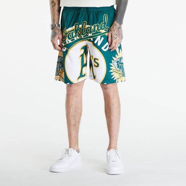 New Era New Era Oakland Athletics Large Logo Shorts Dark Green