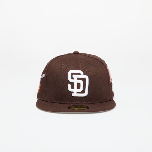 New Era New Era San Diego Padres MLB Coops Patch 59FIFTY Cap Walnut 7 1/8