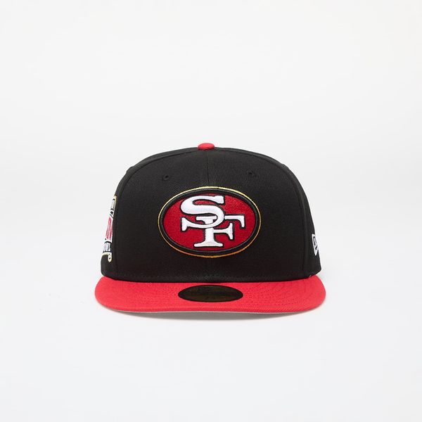 New Era New Era San Francisco 49ers NFL Pin Pack 59FIFTY Fitted Cap Black 7 1/2