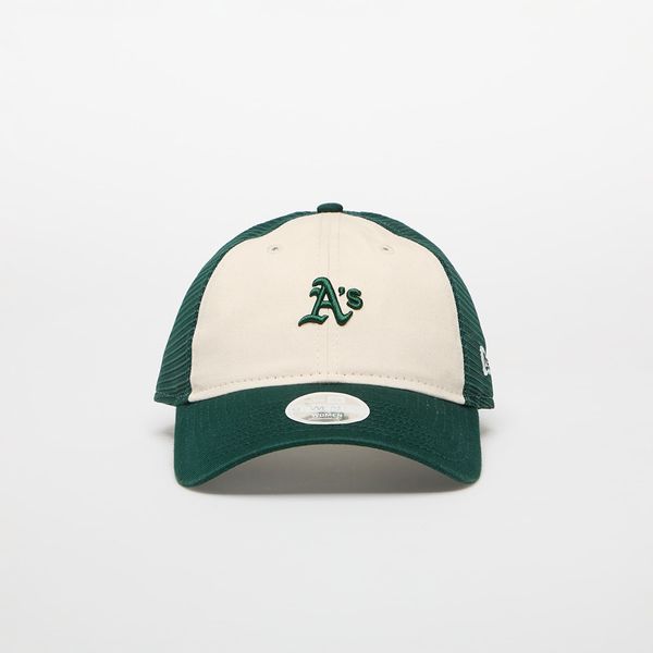 New Era New Era Trucker MLB 9TWENTY Oakland Athletics Light Cream/ Dark Green Universal