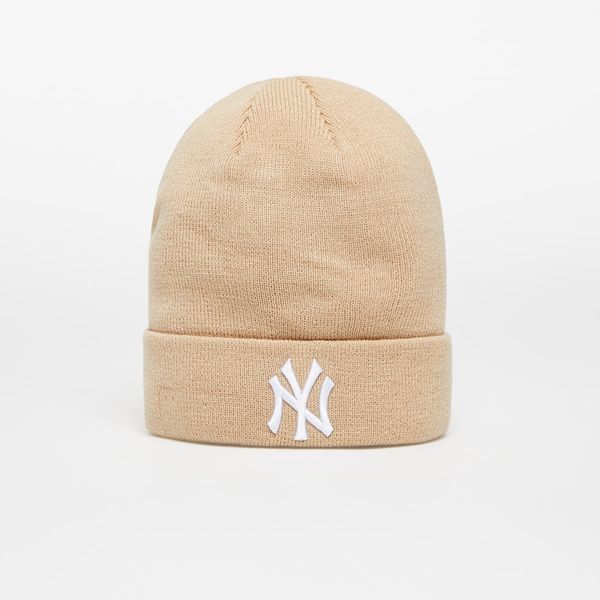 New Era New Era Wmns League New York Yankees Essential Cuff Beanie Cream