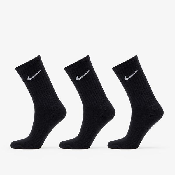 Nike Nike 3-Pack Cushioned Crew Socks Black