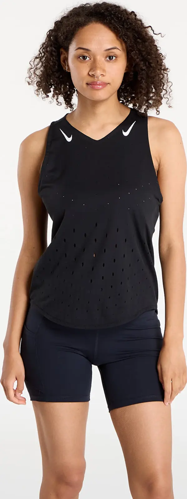 Nike Nike AeroSwift Women's Dri-FIT ADV Running Singlet Black/ White/ White M