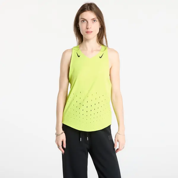 Nike Nike AeroSwift Women's Dri-FIT ADV Running Singlet Cyber/ Black M