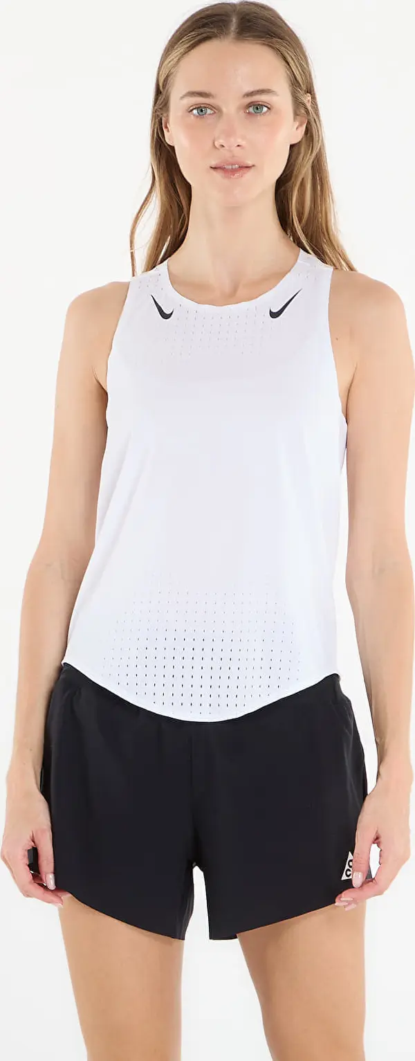 Nike Nike AeroSwift Women's Dri-FIT ADV Running Singlet White/ Black M
