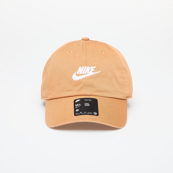 Nike Nike Club Unstructured Futura Wash Cap Flax/ White M/L