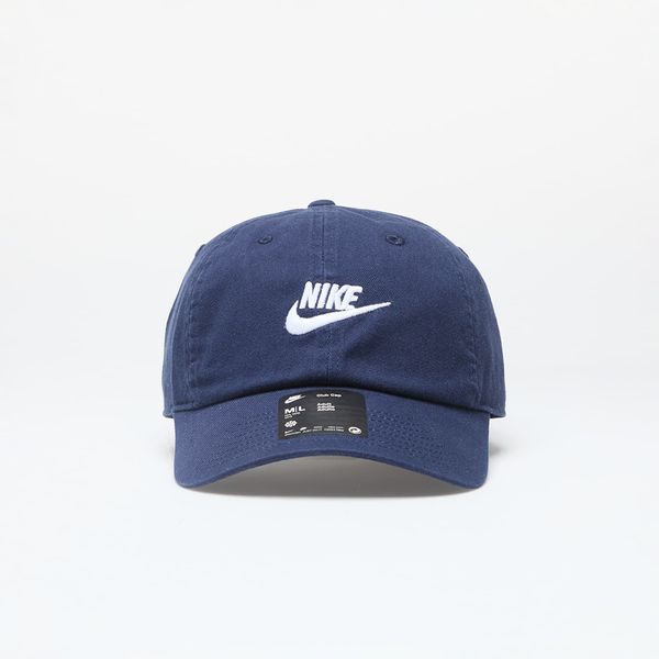 Nike Nike Club Unstructured Futura Wash Cap Midnight Navy/ White