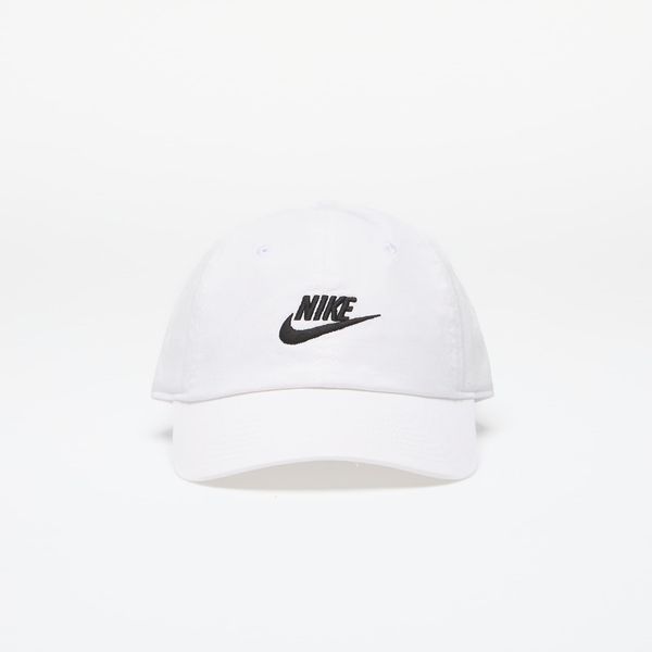 Nike Nike Club Unstructured Futura Wash Cap White/ Black