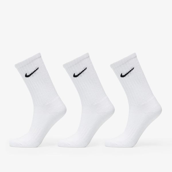 Nike Nike Cushioned Training Crew Socks 3-Pack White