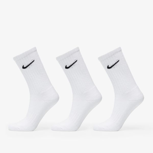 Nike Nike Cushioned Training Crew Socks 3-Pack White S