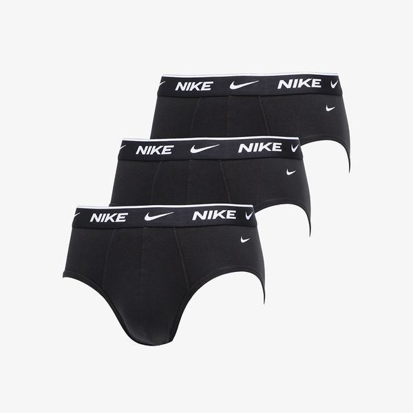 Nike Nike Dr-FIT Cotton Stretch Hip Briefs 3-Pack Black L