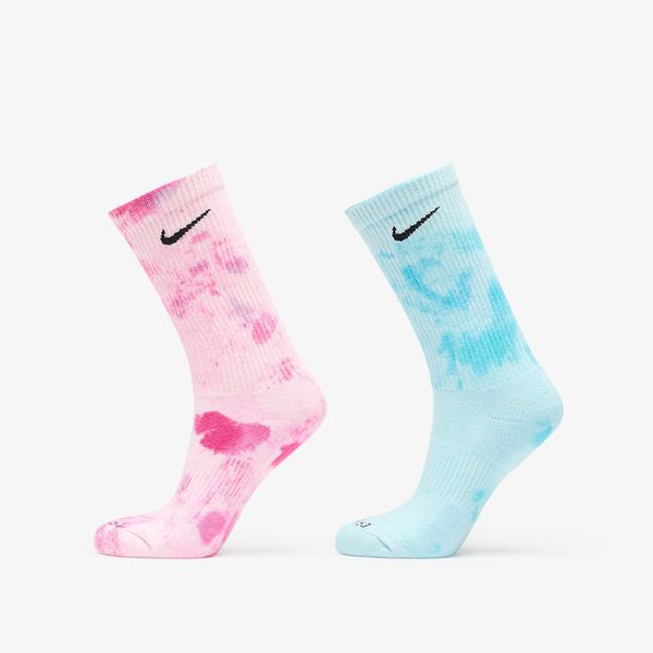 Nike Nike Dri-FIT Everyday Plus Cushioned Crew Socks 2-Pack Multicolor L