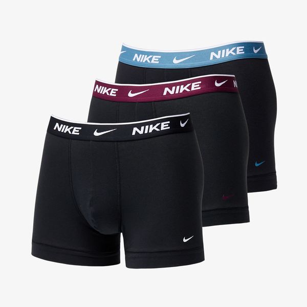 Nike Nike Everyday Cotton Stretch Dri-FIT Trunk 3-Pack Black