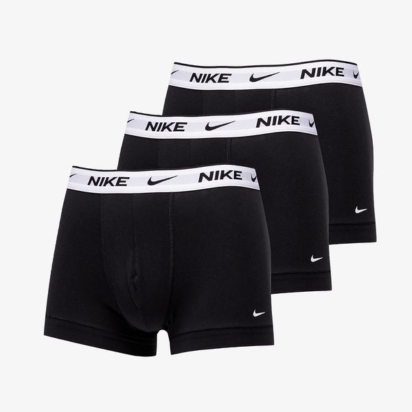 Nike Nike Everyday Cotton Stretch Trunk 3-Pack Black/ White