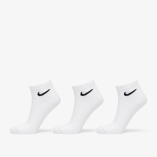 Nike Nike Everyday Lightweight Ankle Socks 3-Pack White