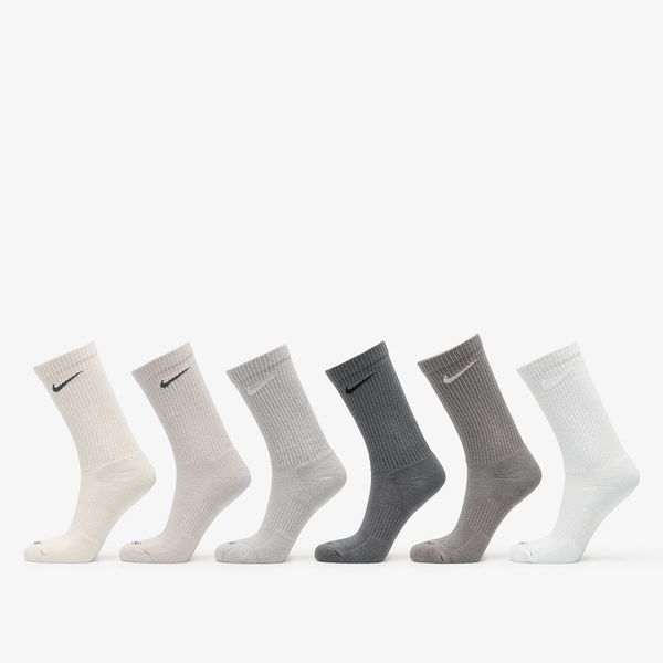 Nike Nike Everyday Plus Cushioned Training Crew Socks 6-Pack Multi-Color L