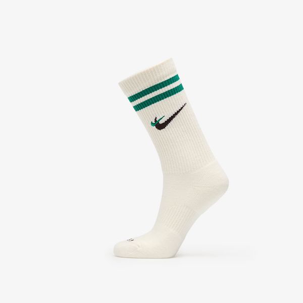 Nike Nike Everyday Plus Force Cushioned Crew Socks Sail/ Malachite/ Black M