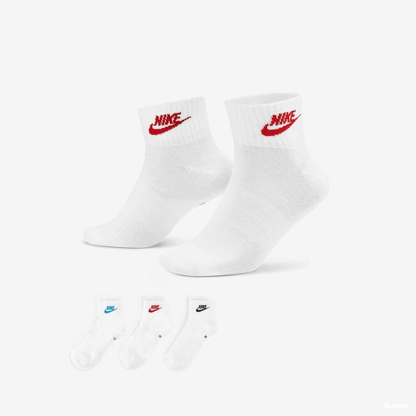 Nike Nike Everyday Essential Ankle Socks 3-Pack White