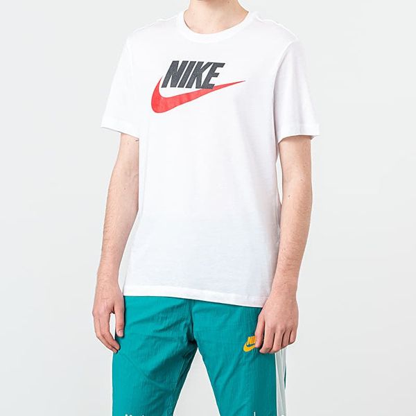 Nike Nike Sportswear Futura Icon Tee White/ Black/ University Red