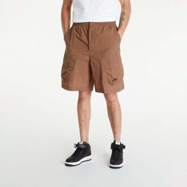 Nike Nike NSW Te Woven Unlined Utility Shorts Archaeo Brown/ Black/ Black