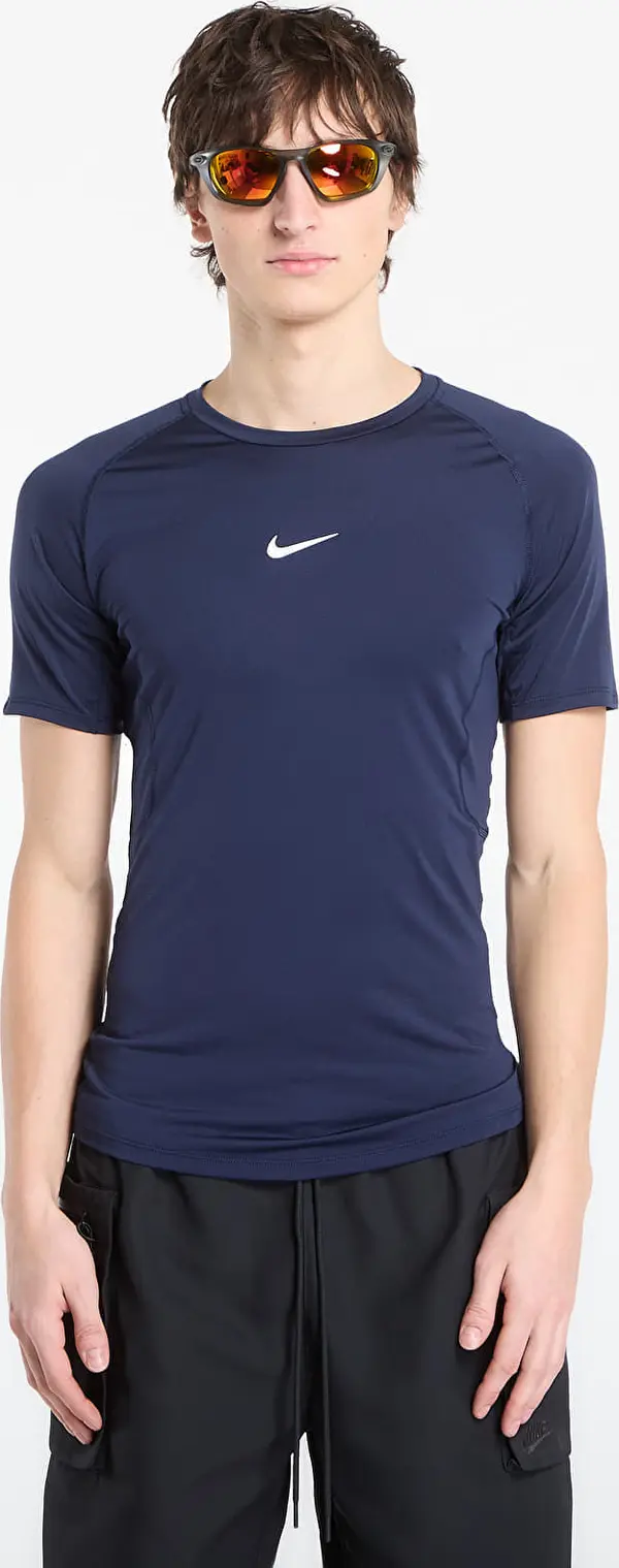 Nike Nike Pro Men's Dri-FIT Tight Short-Sleeve Fitness Top Obsidian/ White M
