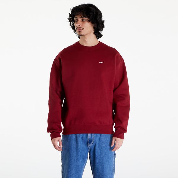 Nike Nike Solo Swoosh Men's Fleece Crew Team Red/ White