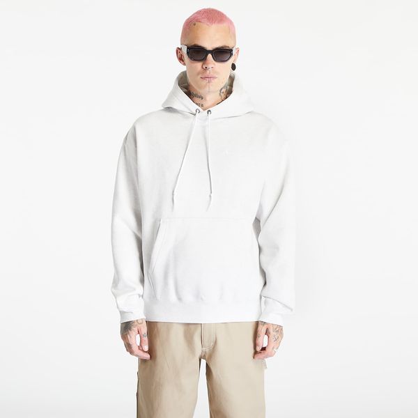 Nike Nike Solo Swoosh Men's Fleece Pullover Hoodie Birch Heather/ White