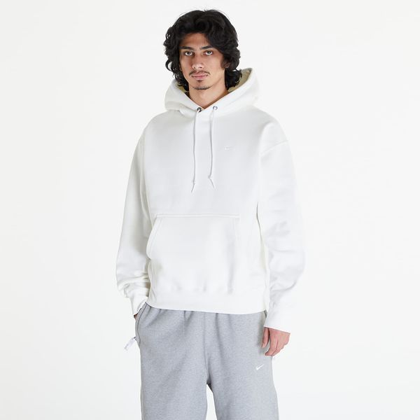 Nike Nike Solo Swoosh Men's Fleece Pullover Hoodie Sail/ White