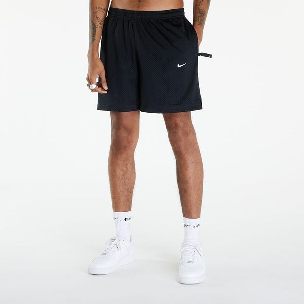 Nike Nike Solo Swoosh Men's Mesh Shorts Black/ White