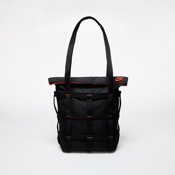 Nike Nike Sportswear Cargo Tote Black/ Black/ Orange Universal