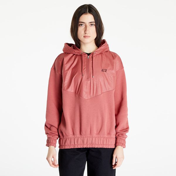 Nike Nike Sportswear Icon Clash Women's 1/4-Zip Fleece Hoodie Canyon Rust/ Burgundy Crush